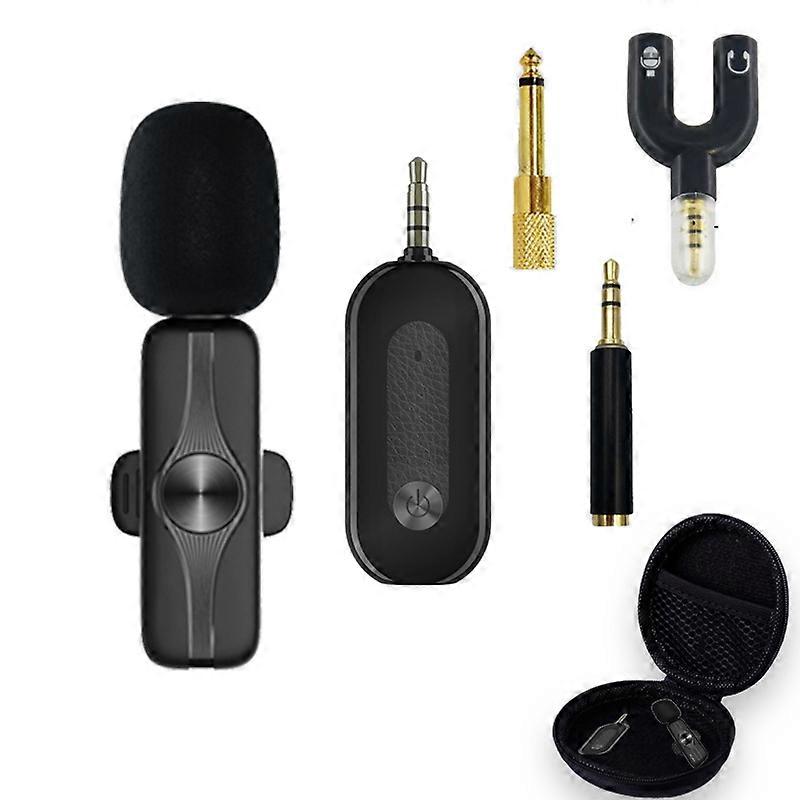 Wireless Lavalier Microphone One Drag One Set 3