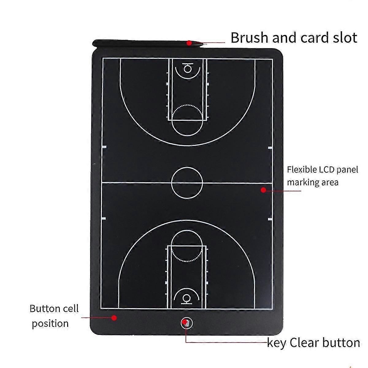 Electronic Basketball Coaching Board Digital Strategy Marker Board with ...