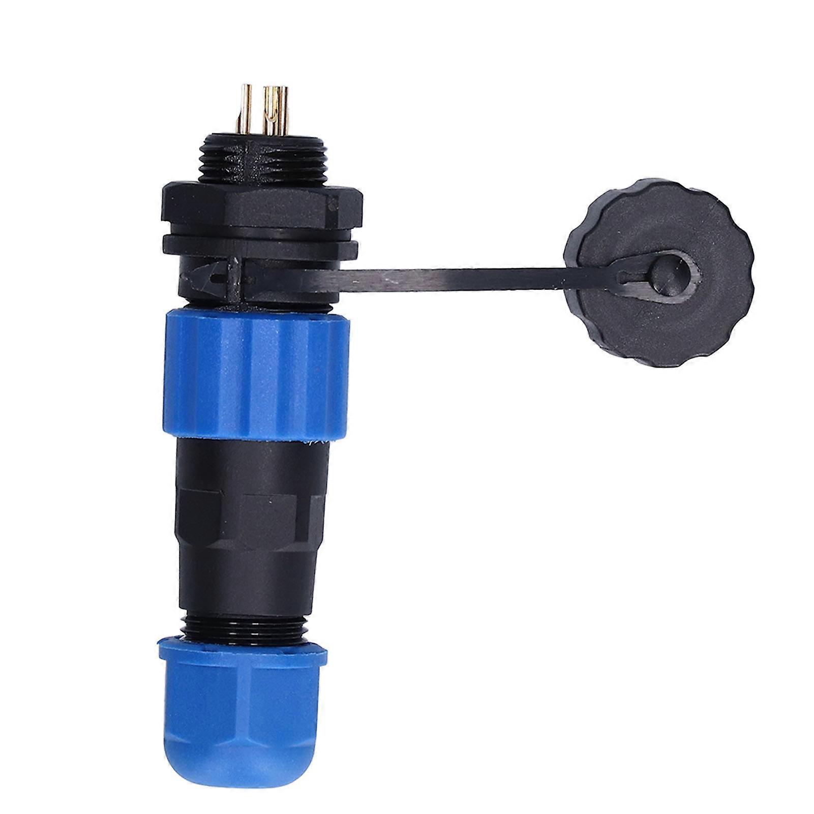 Aviation Plug Socket Safe Reliable Oxidation Resistance Durable Compact Connector for Program Controlled Machines(3 Pin250V 5A )