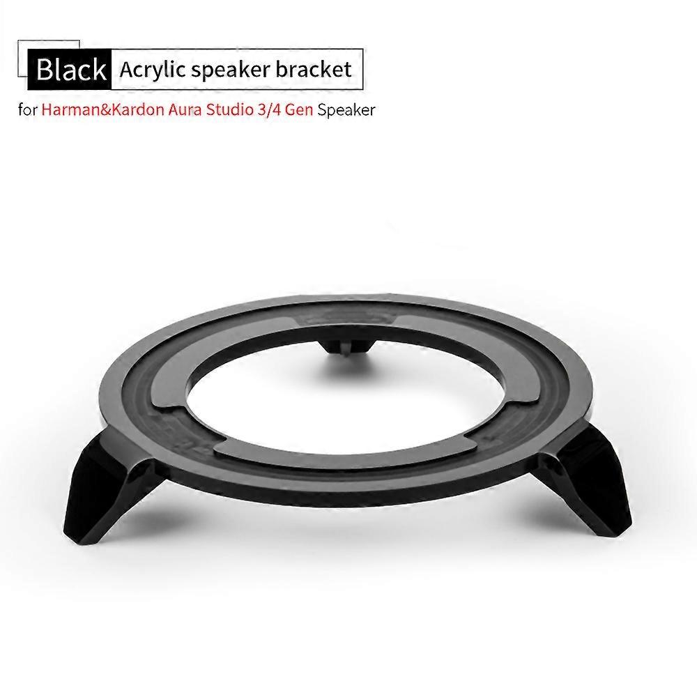 Fsw Acrylic Desktop Speaker Bracket For Harman Kardon Aura Studio 3/4 Gen Stand Speaker Holder Base Support Frame Storage Rack