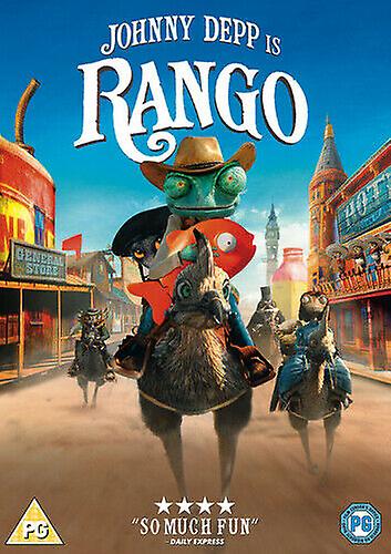 Rango DVD (2015) Gore Verbinski cert PG - Region 2