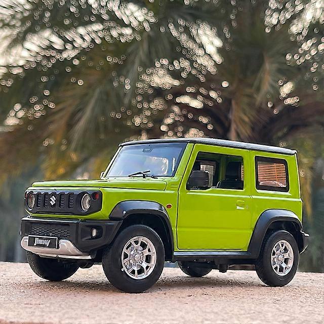 1:18 SUZUKI Jimny SUV Alloy Car μοντέλο Diecasts &; Toy Vehicles Wheel Steering Sound and light Car Toy Model Collection Δώρο