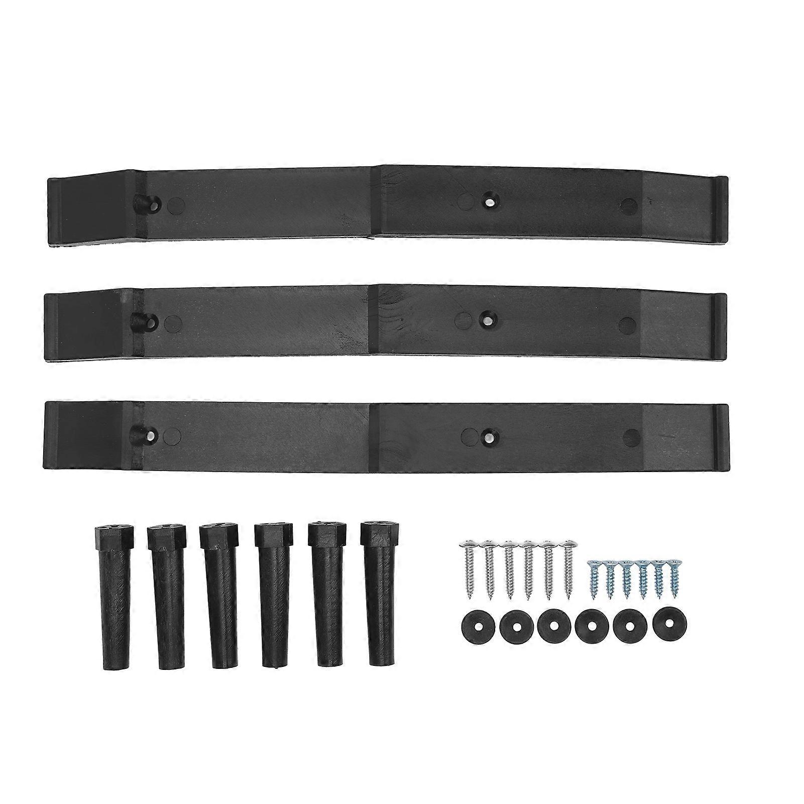 Tailgate Trim Brackets Replacement Set for Ford Bronco 1992 to 1996 Finish Panel Mount