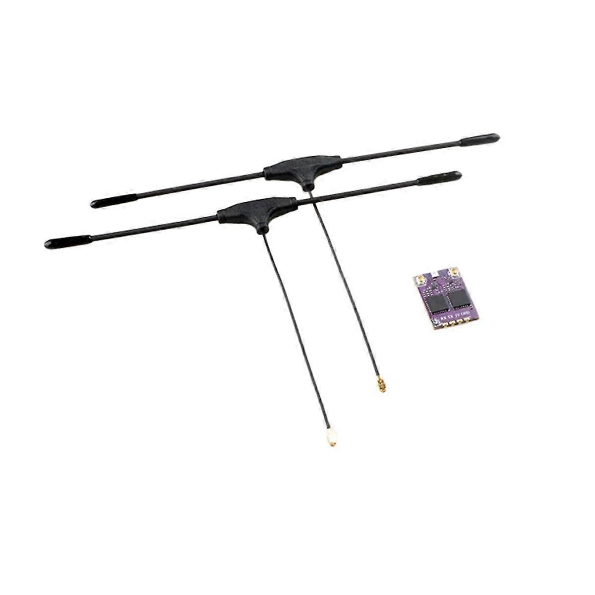 ES900 DUAL RX ELRS Diversity Receiver 915MHz Built-in TCXO for RC Airplane FPV Long Range Drones DIY Parts