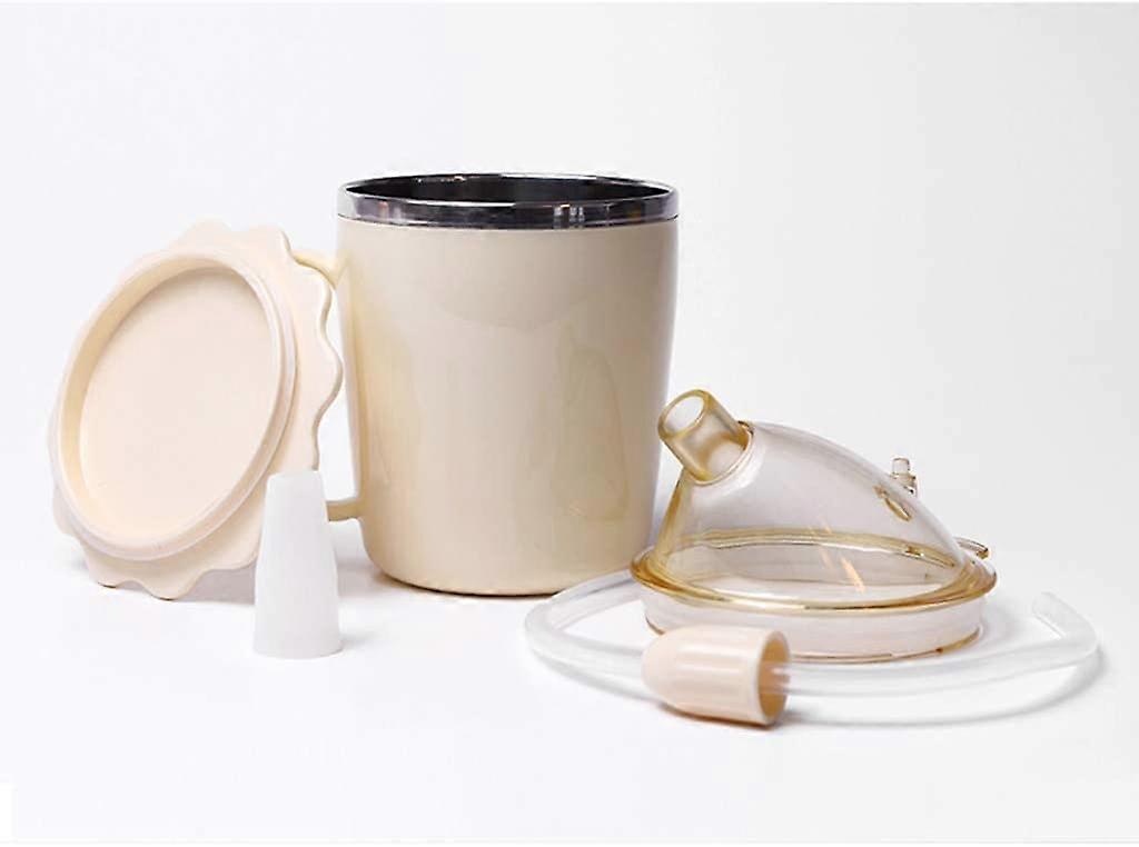 Confezione Da 2 Coperchi Con Cannuccia A Prova Di Perdite Per Bicchiere Stanley 1,18L – Beige – Accessori Di Ricambio - 3