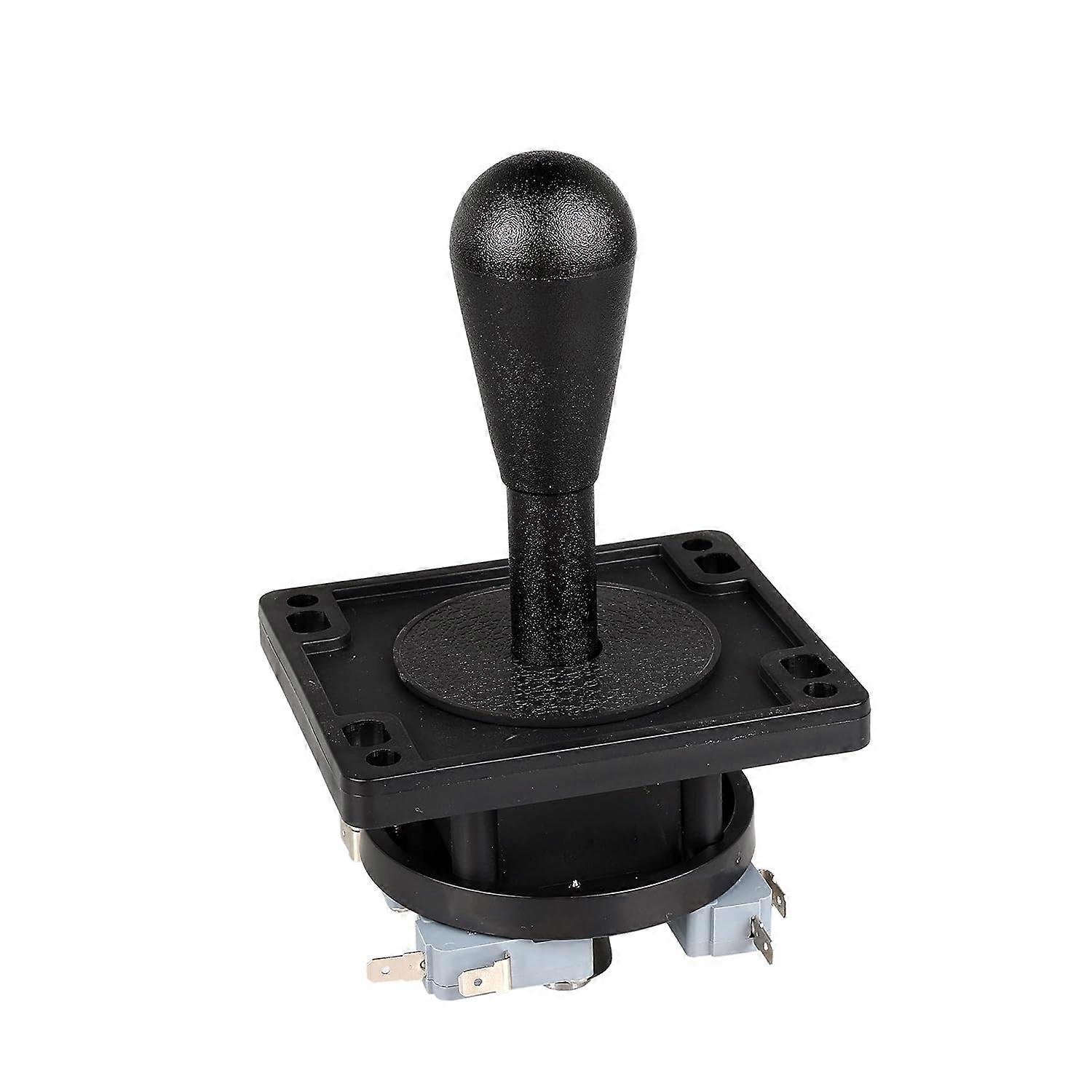 American Style Arcade Competition 2-pin joystick black switchable from 8-way operation, elliptical