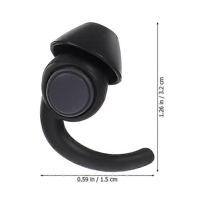 2 pairs 1 set students anti-noise earplugs wear-resistant sleeping earplugs