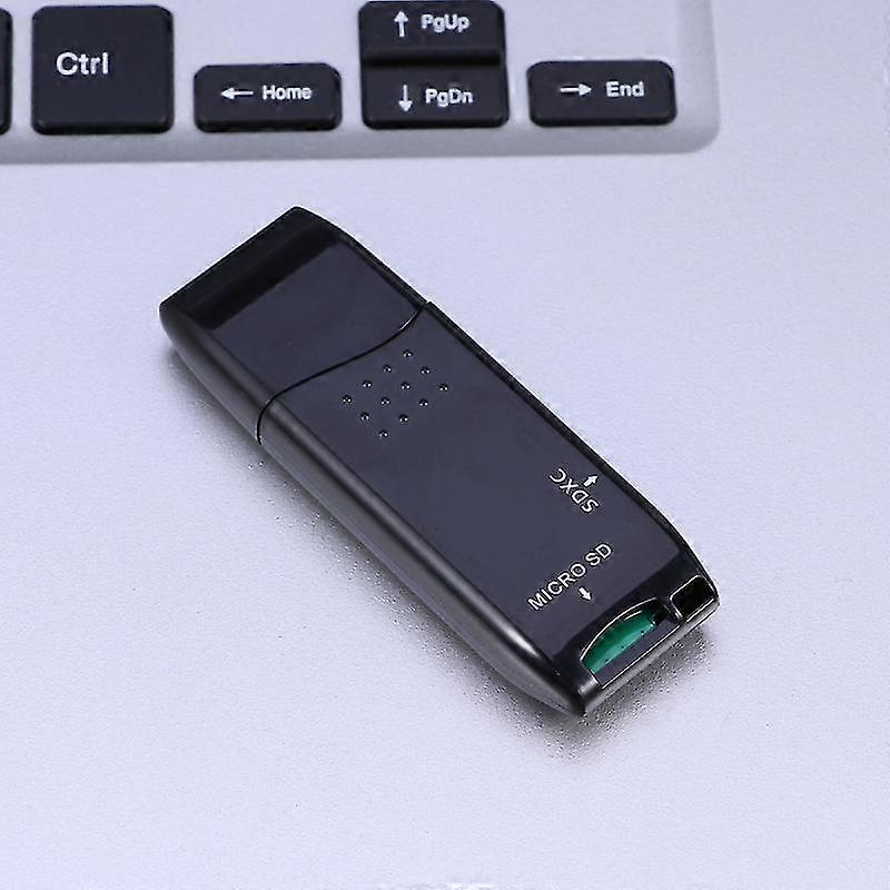 Usb 3.0 Multi 2 In 1 Memory Otg Reader Adapter For Tf Micro Sd Pc Computer Laptop Accessories (Black)