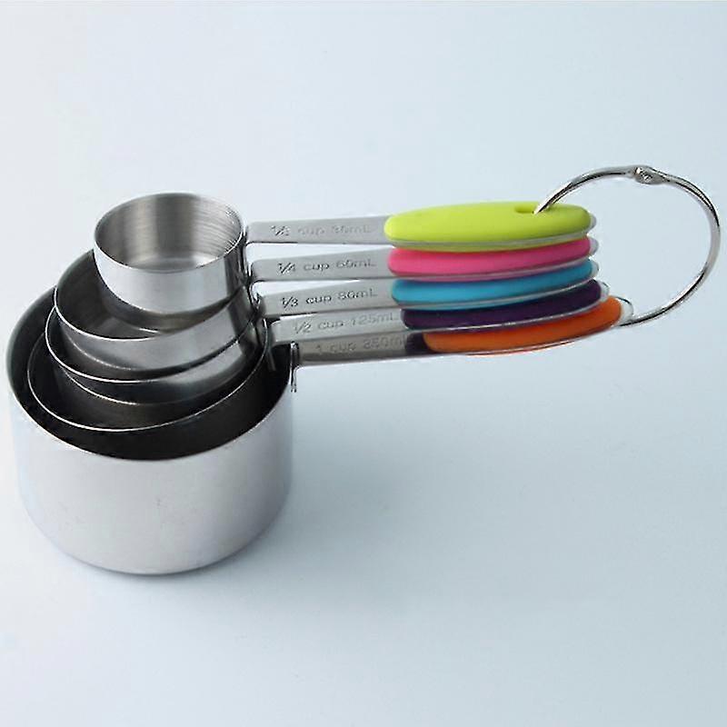 5 Pieces Large Stainless Steel Measuring Spoon