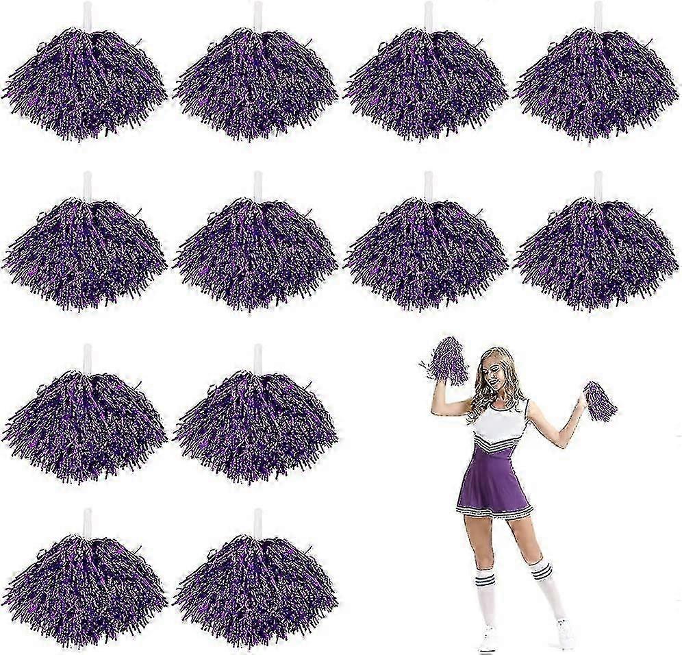 12 db pompomlány Pom Poms Fém pompomlány Pom Poms gyerekeknek Iskola