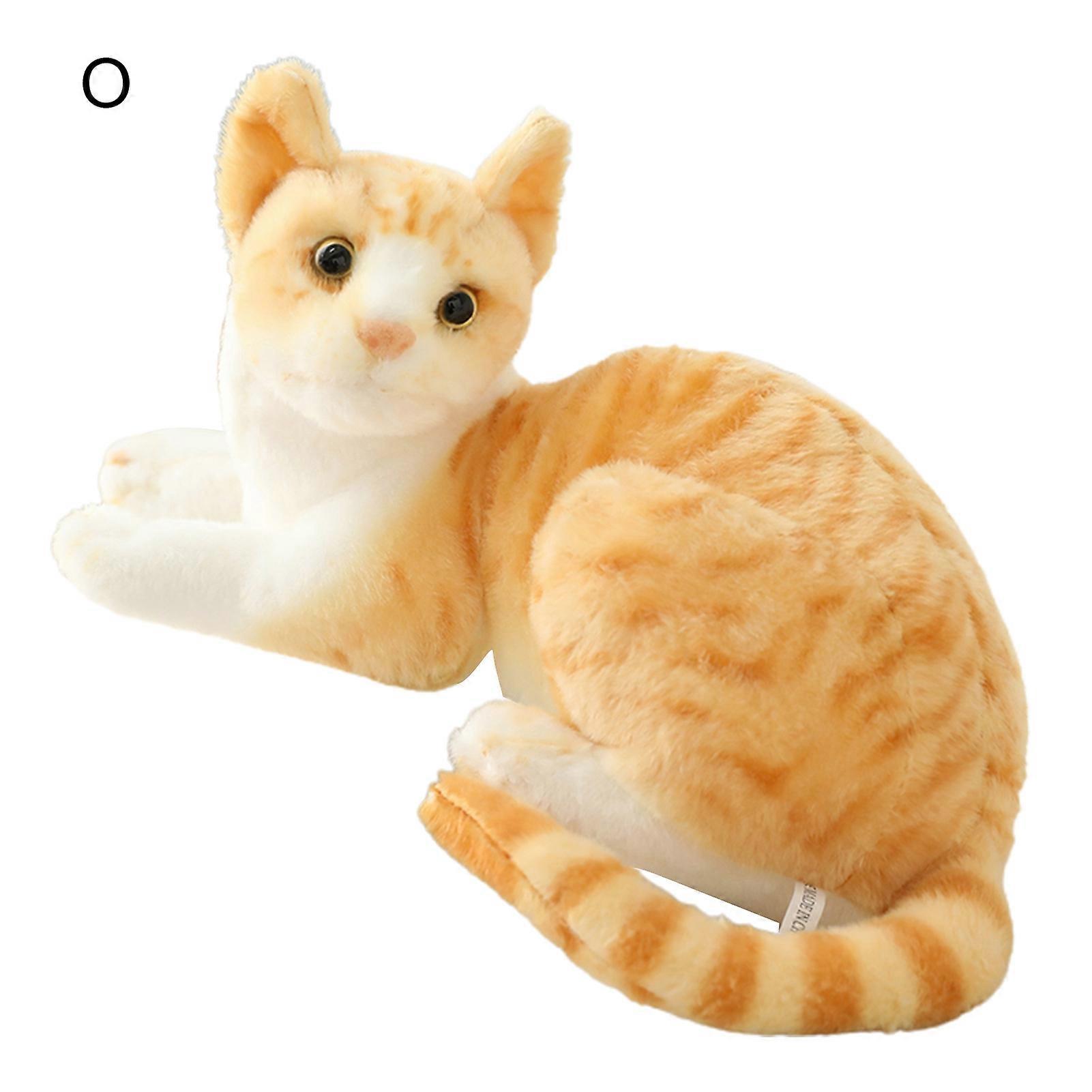 Simulation Cats Design Plush Stuffed Pillow Animal Cushion Sofa Decor Kids Toy KAESI