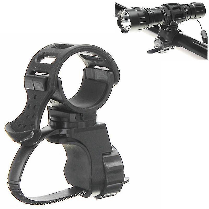 Flashlight Accessories 360 Degree Flashlight Torch Mount Holder Clamp Clip