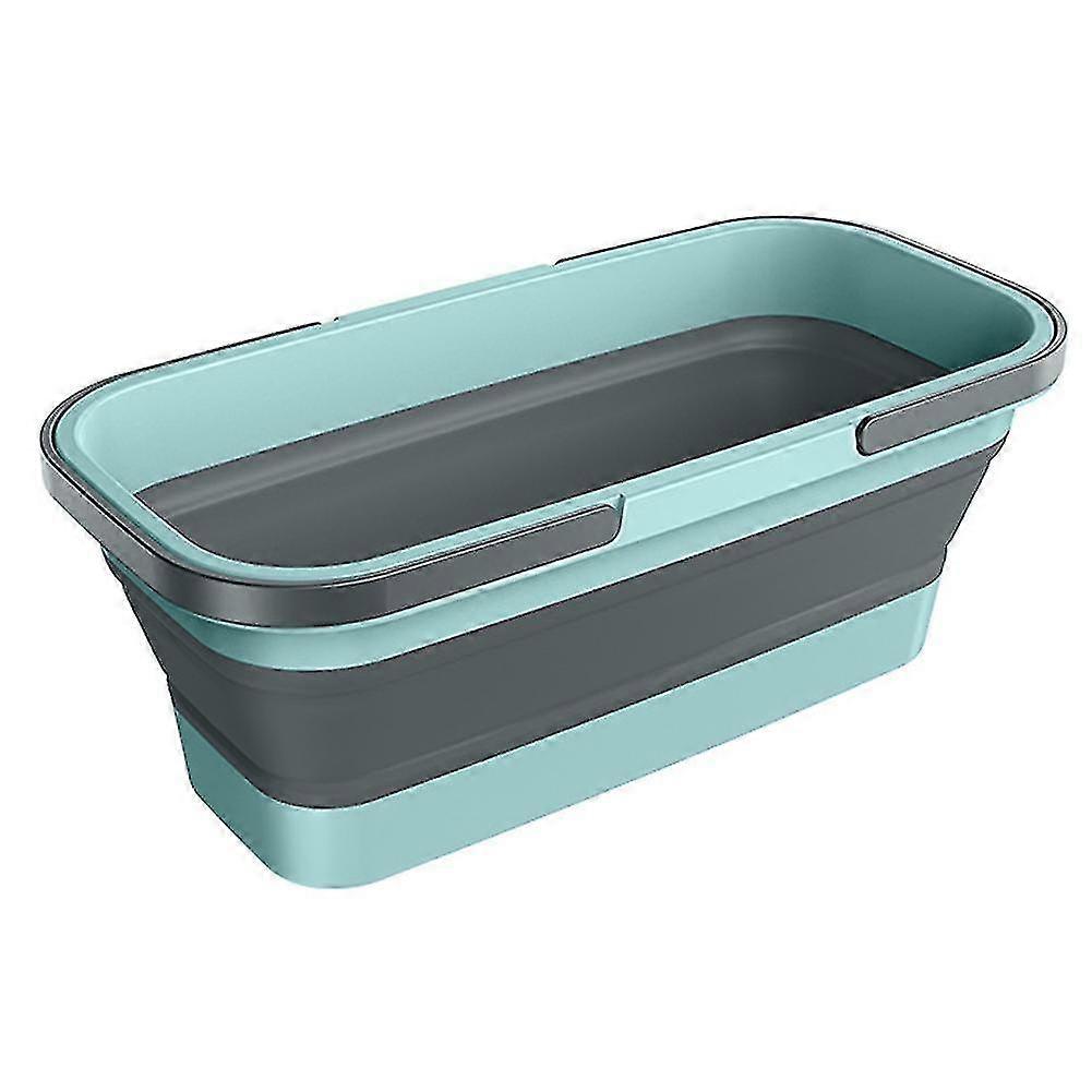 Multi-purpose Folding Mop Bucket Home Portable Crevice Storage Rectangular Single Bucket Portable