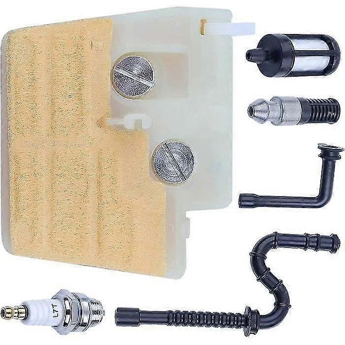 Air Filter Adjustment Kit Compatible With 024 026 Ms240 Ms260 Ms260c With Replacement Fuel/oil Filter Spark Plug