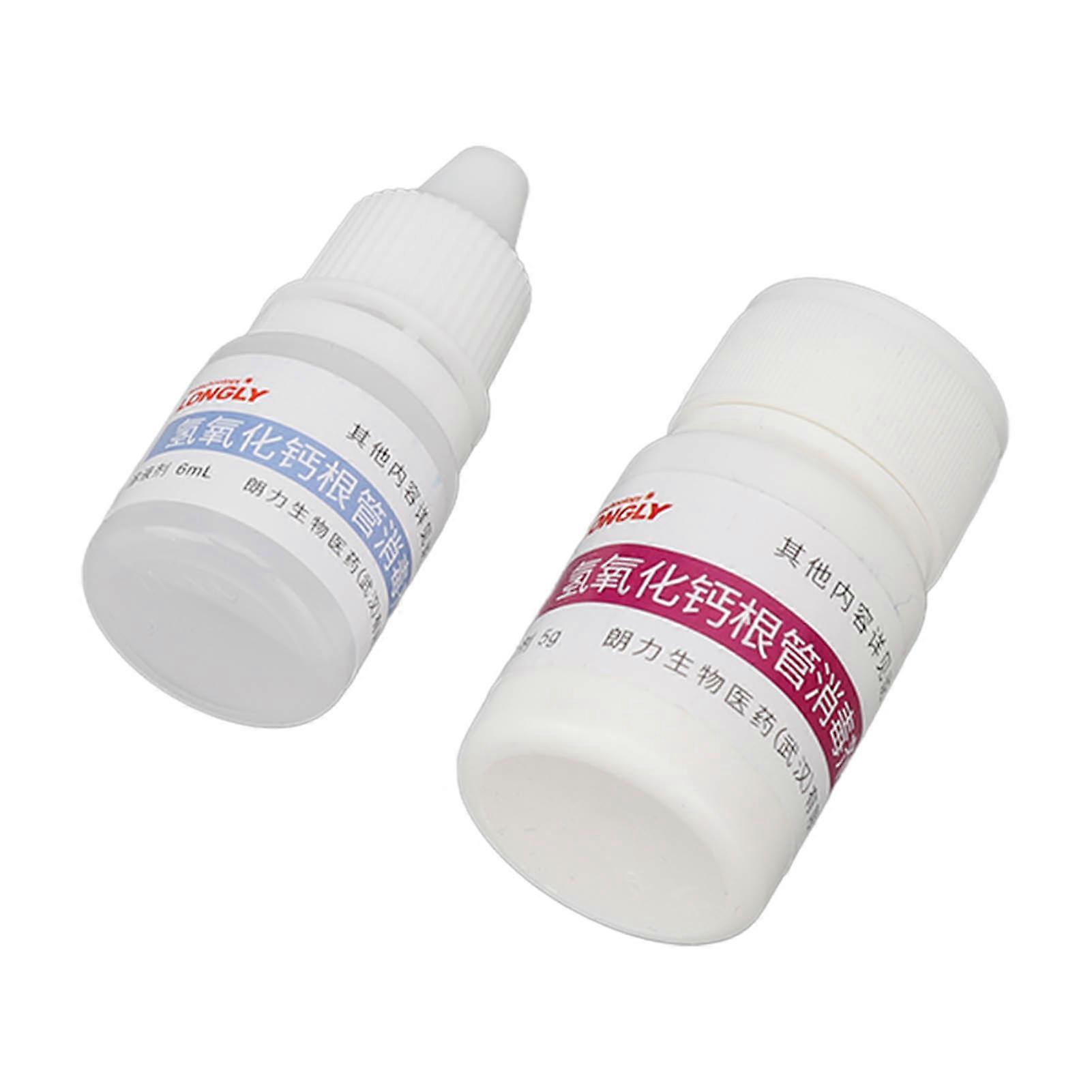 Dental Canal Root Calcium Hydroxide Cleaning Kit Deep Cleansing Safe Cleaning Kit 5g Powder 6ml Liquid