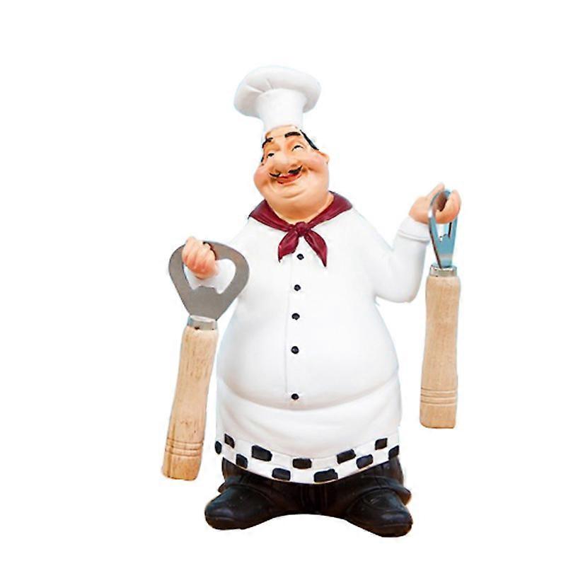 Resin decoration kitchen decoration chef statue ornaments