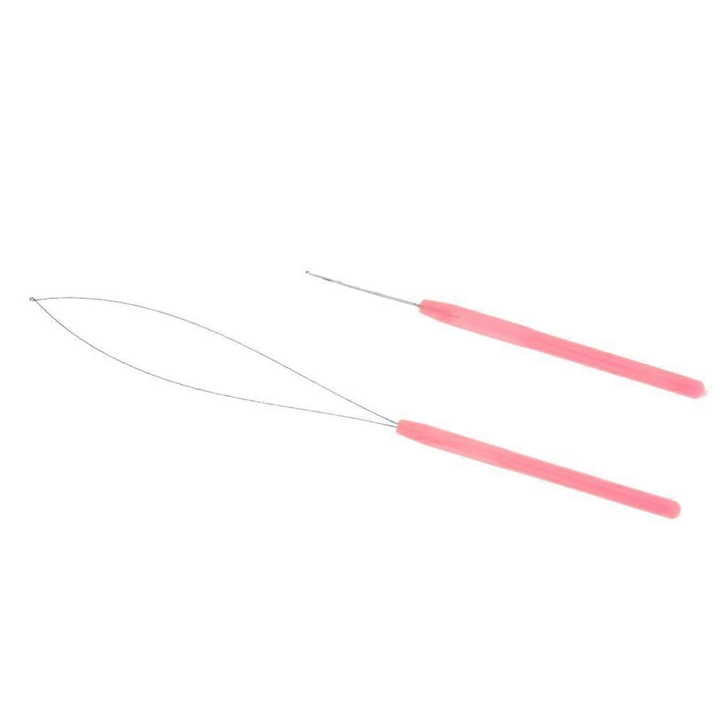 4x Crochet Braid  with Pulling Loop  for Hair Extension Tools Set