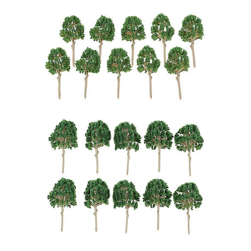 20 Pieces Sand Table Model Building Scale Tree Mulberry Miniature