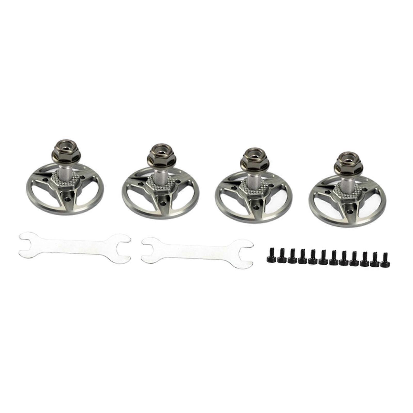 Propeller Metal Mounting Base DIY Replacements 4 Pcs Propeller Mount Adapter