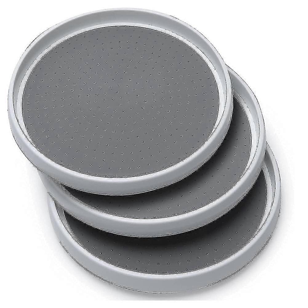3 Pack Non Skid Turntable Display D, 10 polegadas giratório rack giratório Spinning Izer para Ca