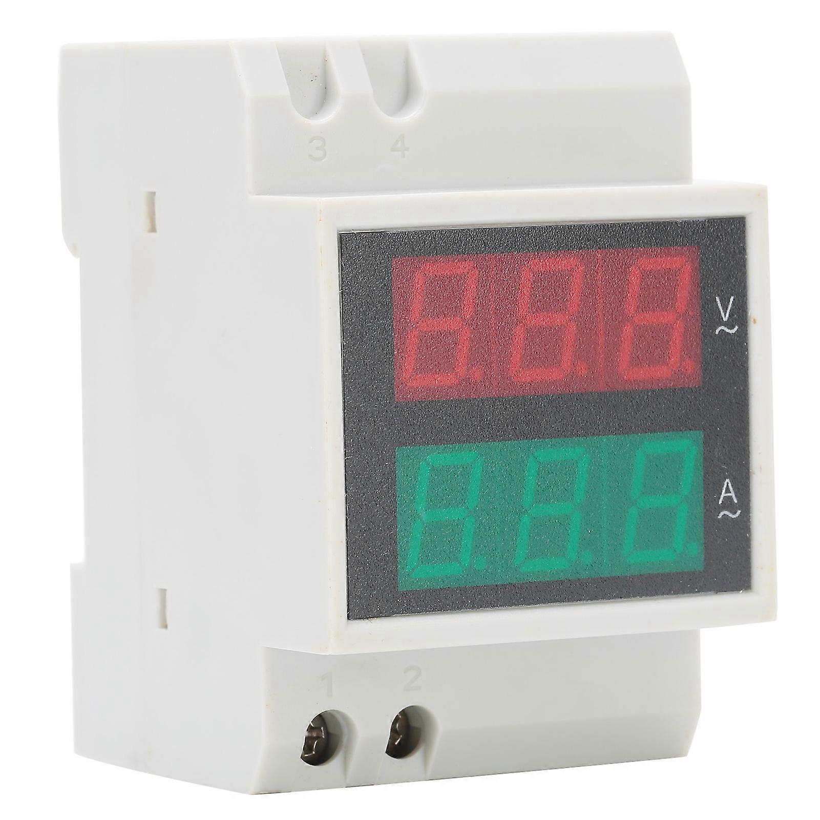 MultiFunction Meter Digital Displayed AC Voltage Current Power Factor Meter 200-450V(YMCAT)