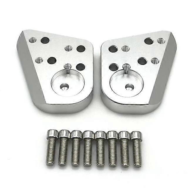 1 Pair Motorcycle Handlebar Riser Aluminum Alloy Handlebars Heightening Code Adapter Block Modified Parts