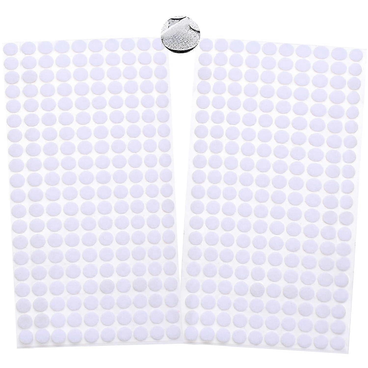 400 قطعة نقاط ذاتية اللصق ، 200 زوج من الخطاف والحلقة الذاتية ، 10 مم هوك ونقاط حلقة منصات لاصقة مزدوجة الجوانب ، حلقة ذاتية اللصق النقاط أشرطة بيضاء