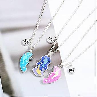 Friendship Necklace Best Friend Necklace for Girls Magnetic