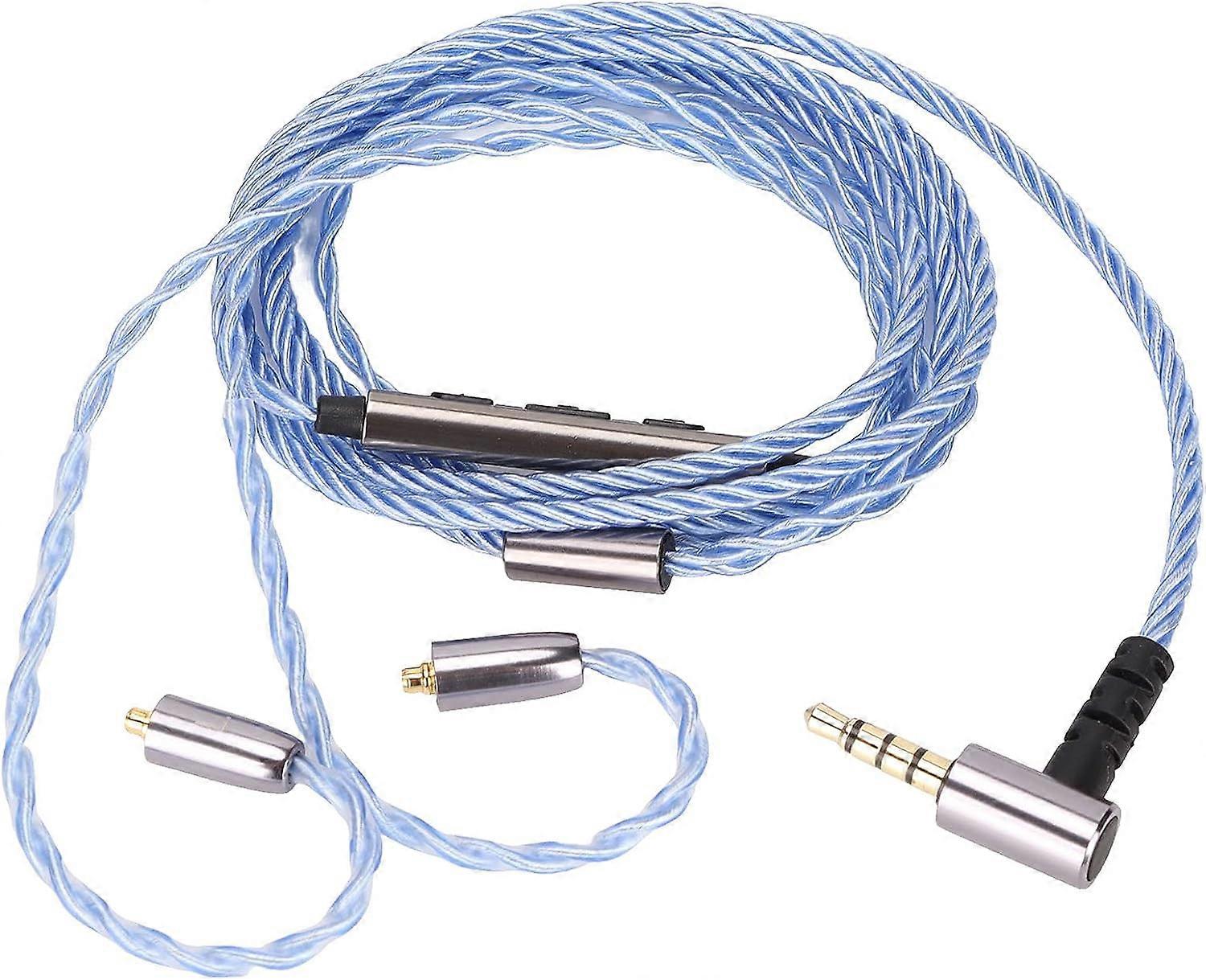 Headphones Cable Replacement Silver Plated Copper Earphone Cable for SE846  SE535 TK200 T100 UE90