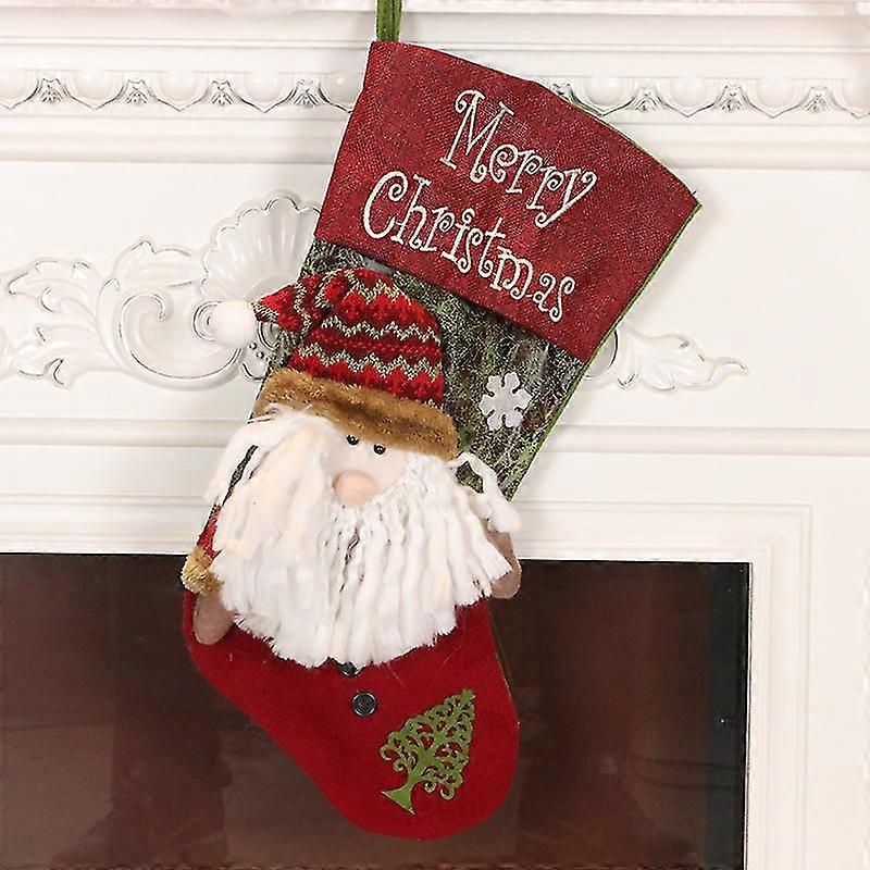 Christmas Stocking Gift Bag Candy Bag Christmas Pendant