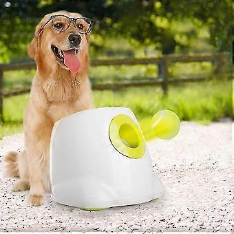 Interactive Automatic Ball Launcher For Dogs, Dog Tennis Ball Throwing Machine For Small, Medium Large Size, 3 Balls Included