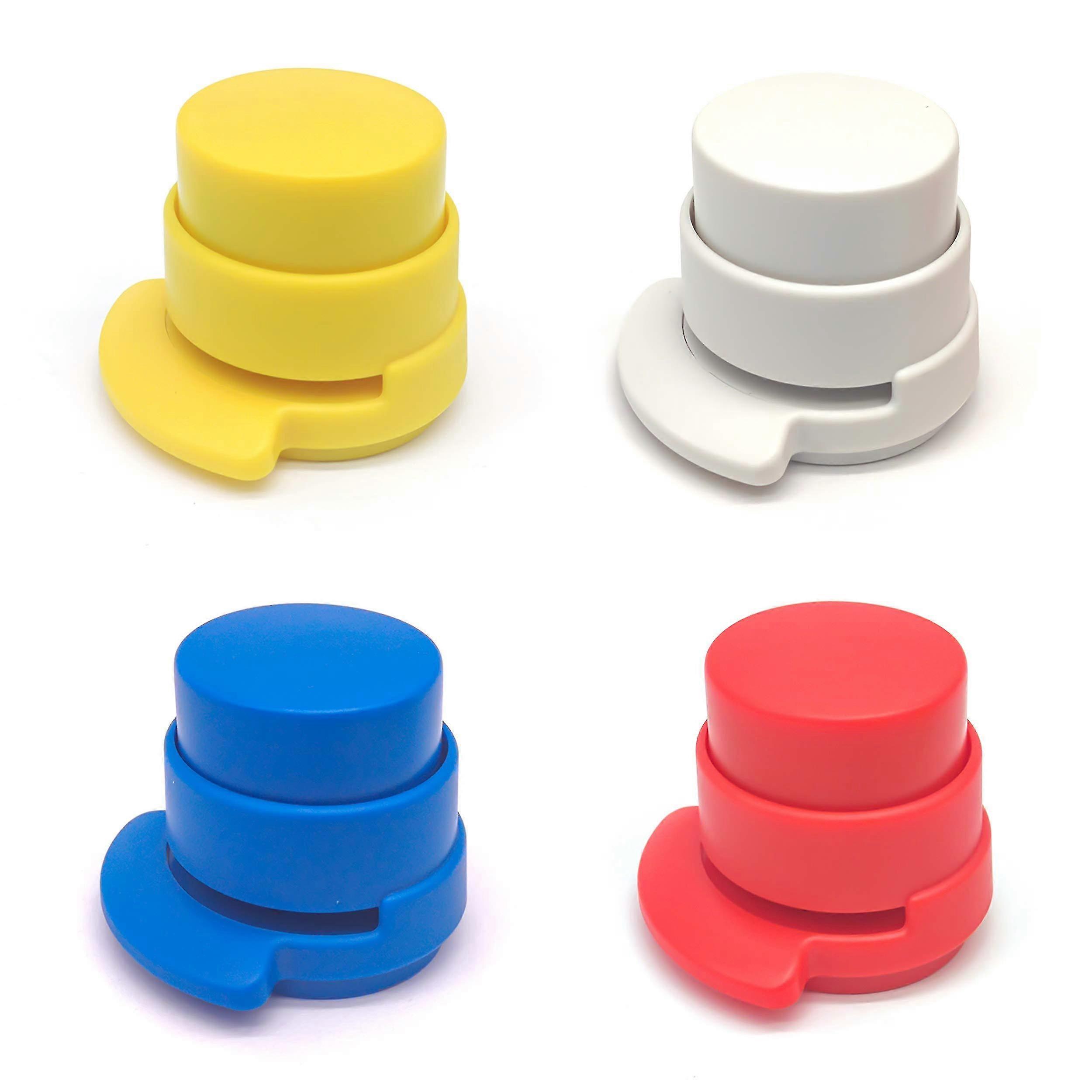 Stapleless Stapler Portable Mini Needleless Stapler For School Office Stationeryrandom Color