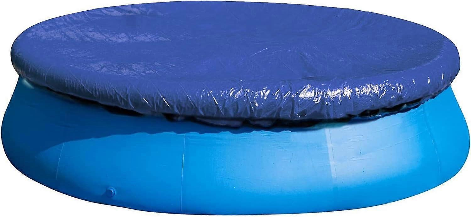 15 Ft Dust Pool Cover Protector-Solar Cover for Round Frame Pools-Pool Cover for Round Inflatable-Pool Cover Protector Heat Retaining Blanket