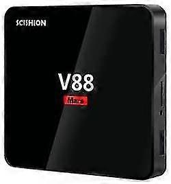 Android Box, Android 9.0 TV Box 1GB RAM 8GB ROM Quad-Core Smart TV Box (schwarz)
