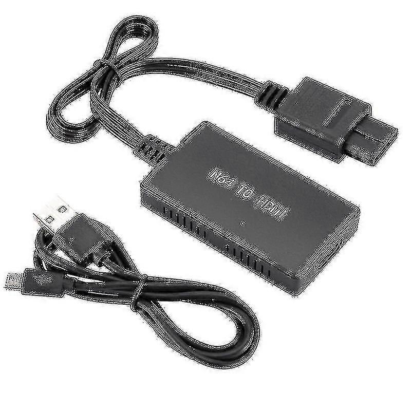 N64 HDMI Converter Adapter - Plug and Play N64 to HDMI TV Link Cable for Super SNES