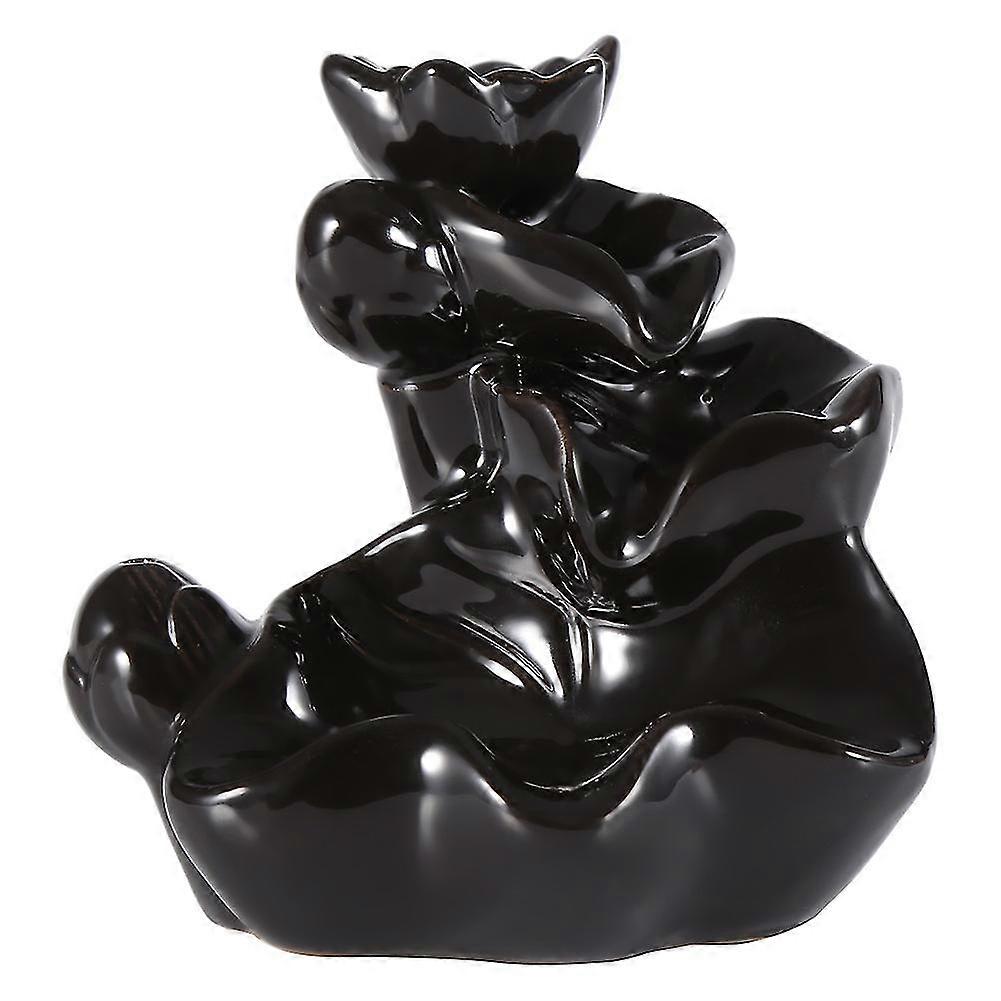 Home Use Ceramic Incense Burner Holder Stand - Backflow Censer