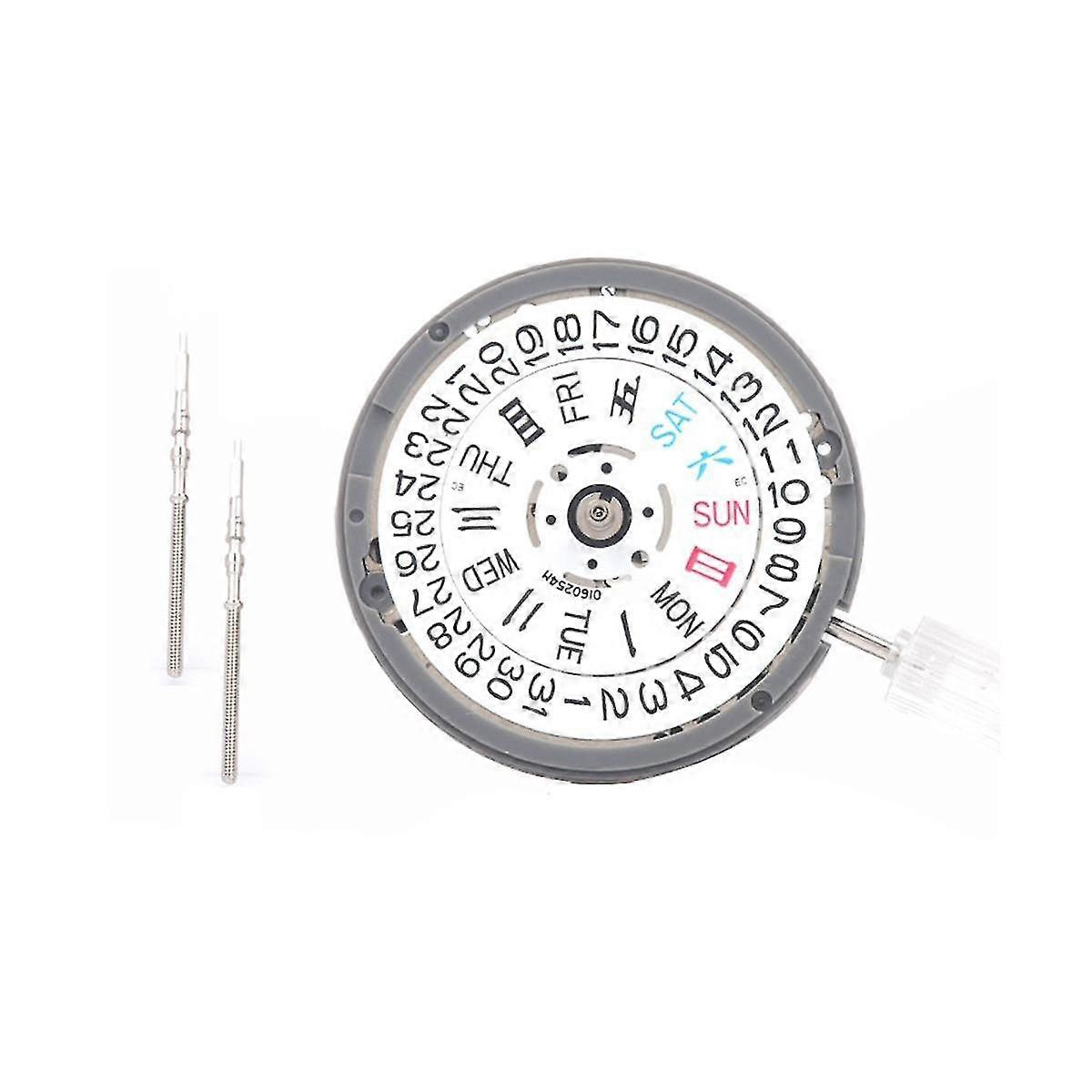 Nh36 Nh36a Movement Automatic Mechanical Movement 3 Digit Double Calendar Replacement 4r367s36 Wat