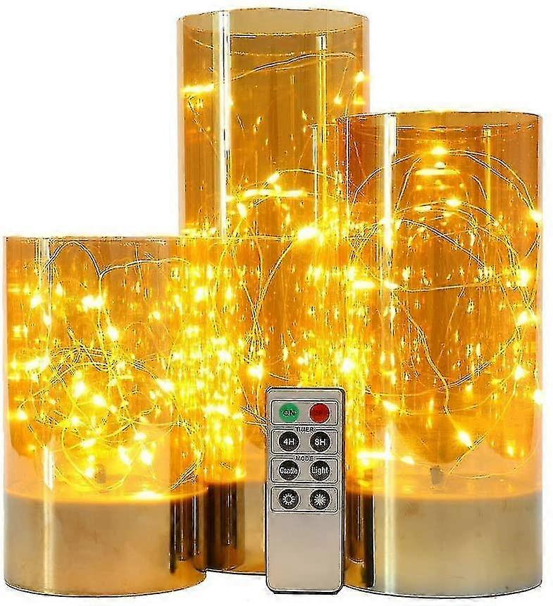 3pcs Decorative Lights Battery Powered Lamp