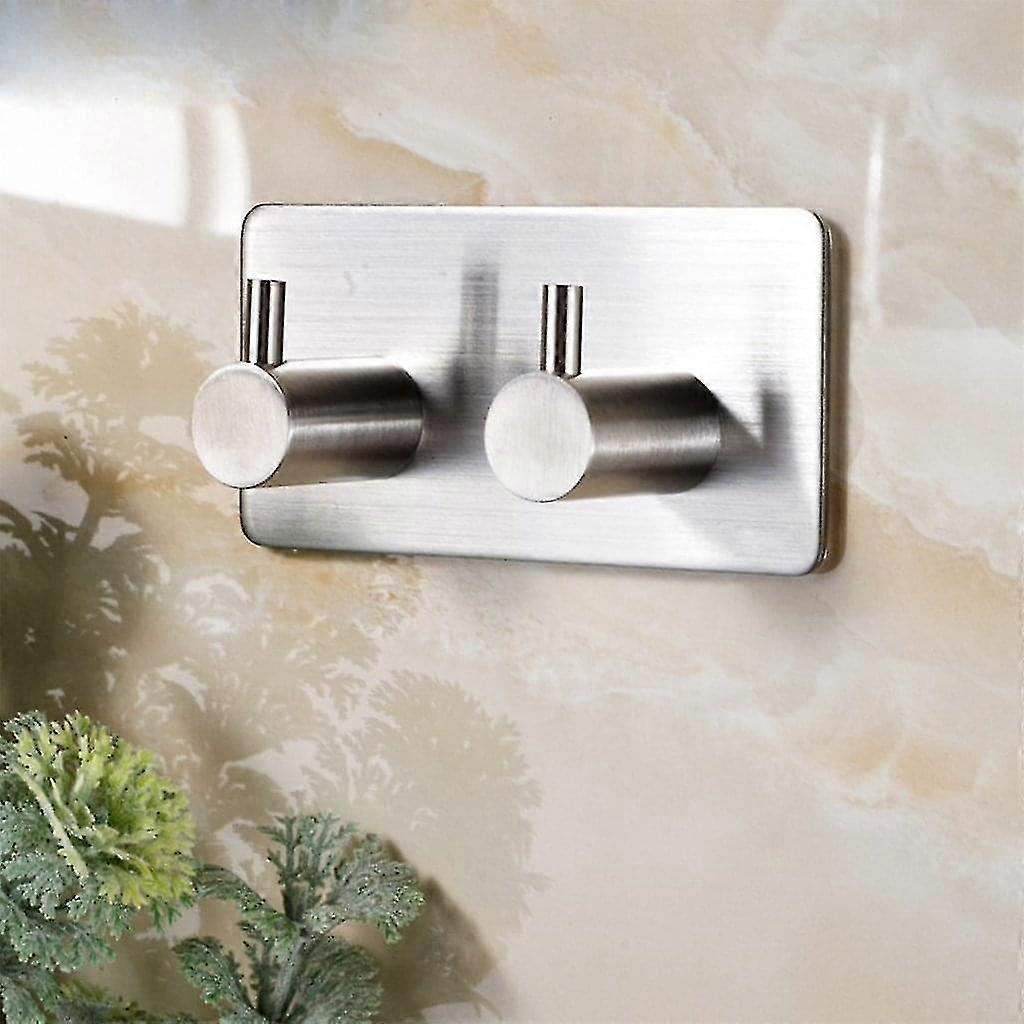 Self-adhesive hooks, adhesive clothes hooks, rust-proof waterproof hooks.
