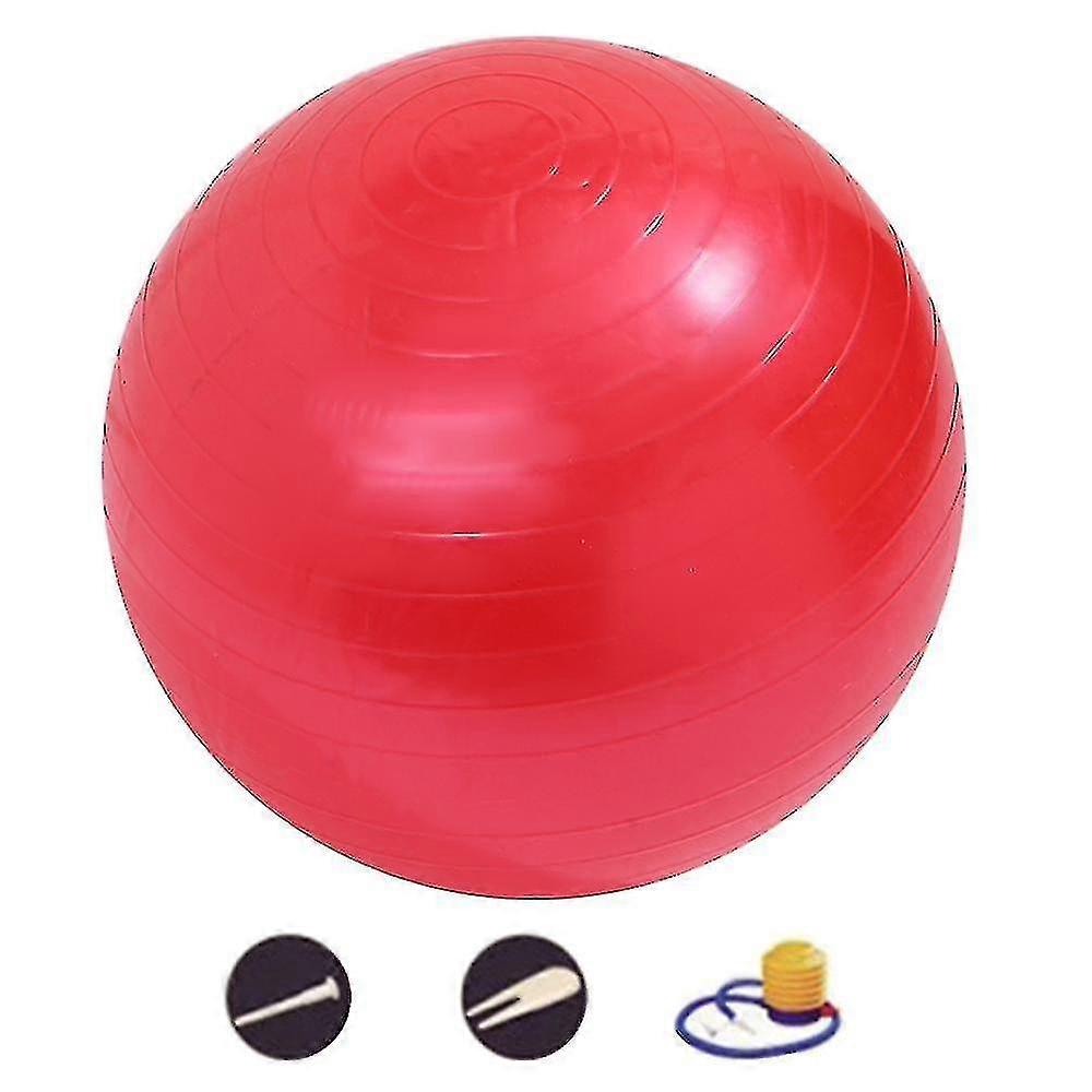 Exercise Ball And Yoga Ball For Workout Balance And Core Strength And Stability Ball With Pump