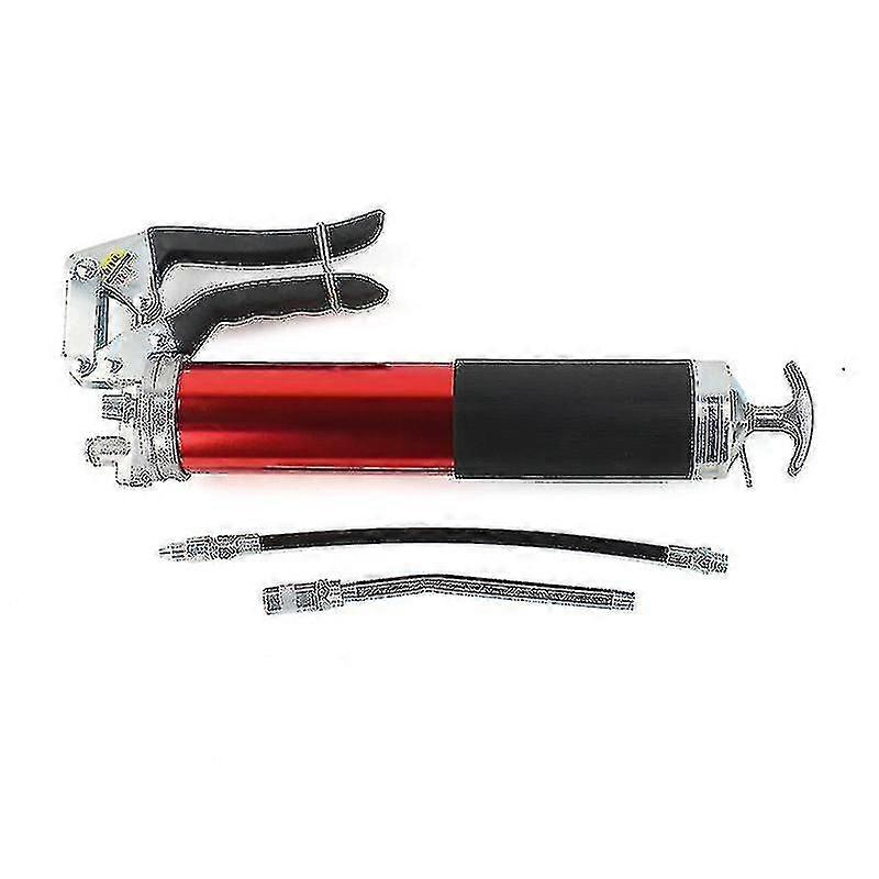 Grease Gun With Grease Pump, Suitable For 400 G Cartrids, With Flexible Hose And Rigid Extens