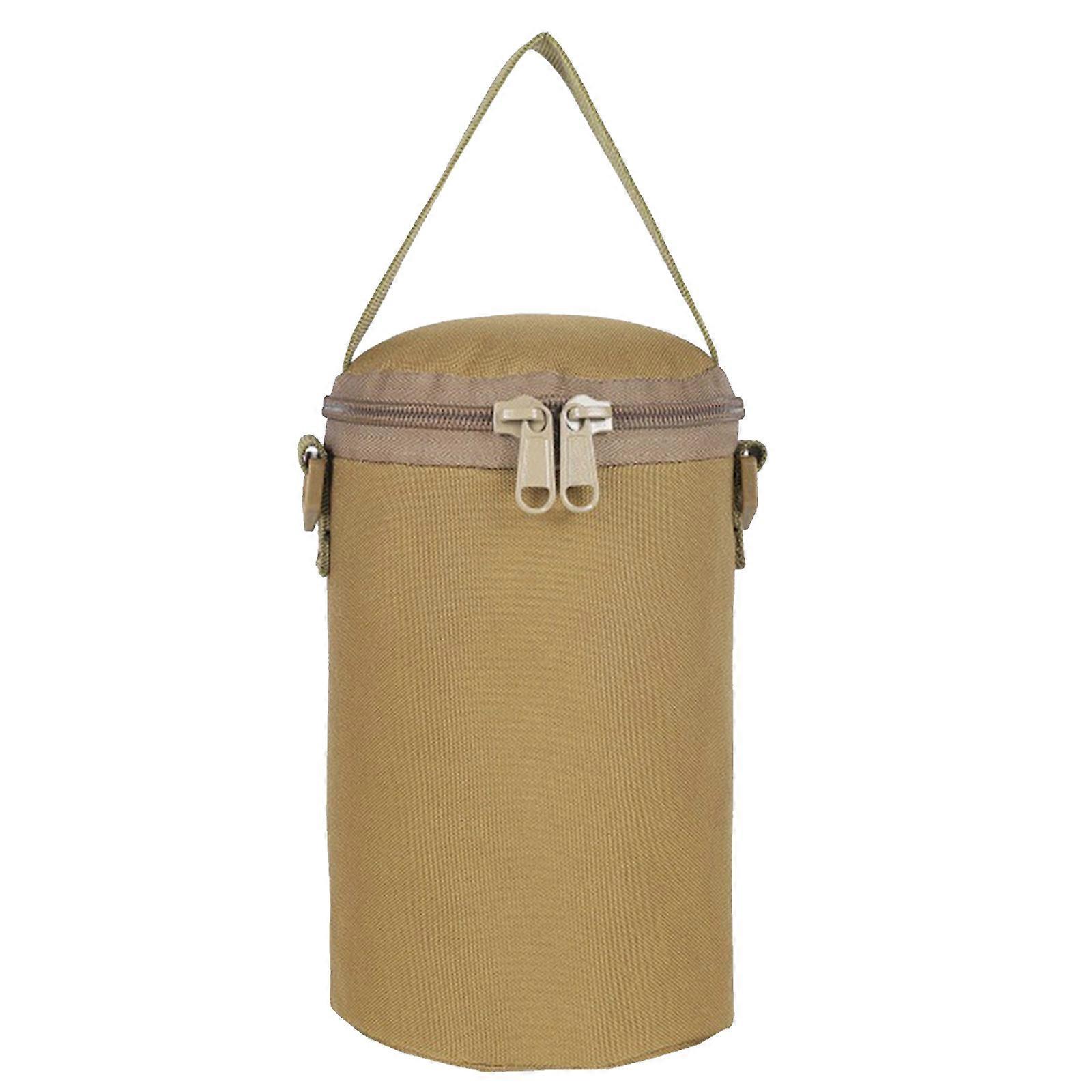 Multifunktionellt kokflaskskydd för utomhuscampinglykta förvaringspåse