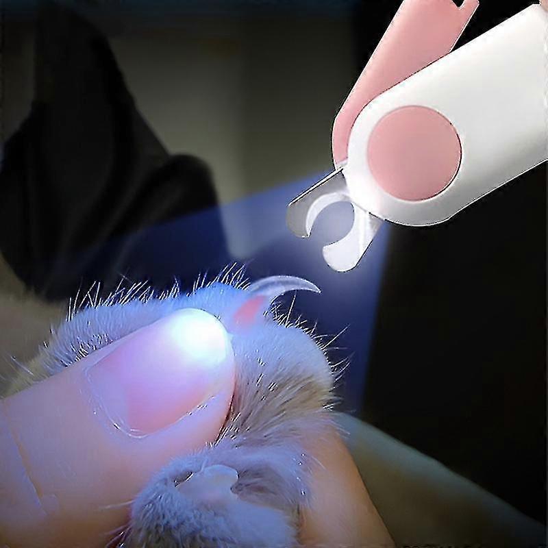 Professional Cat Nail Clipper Cat Cutter Scissors With Light Pet Nail Clipper For Cat Dog Grooming Claw Scissors Pet Products