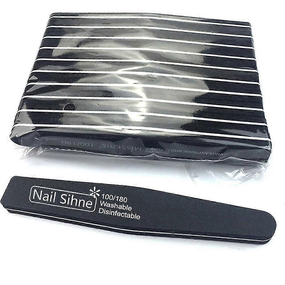 Nail Buffer Block File Sponge Washable Double Sided Acrylic Nail Polishing File