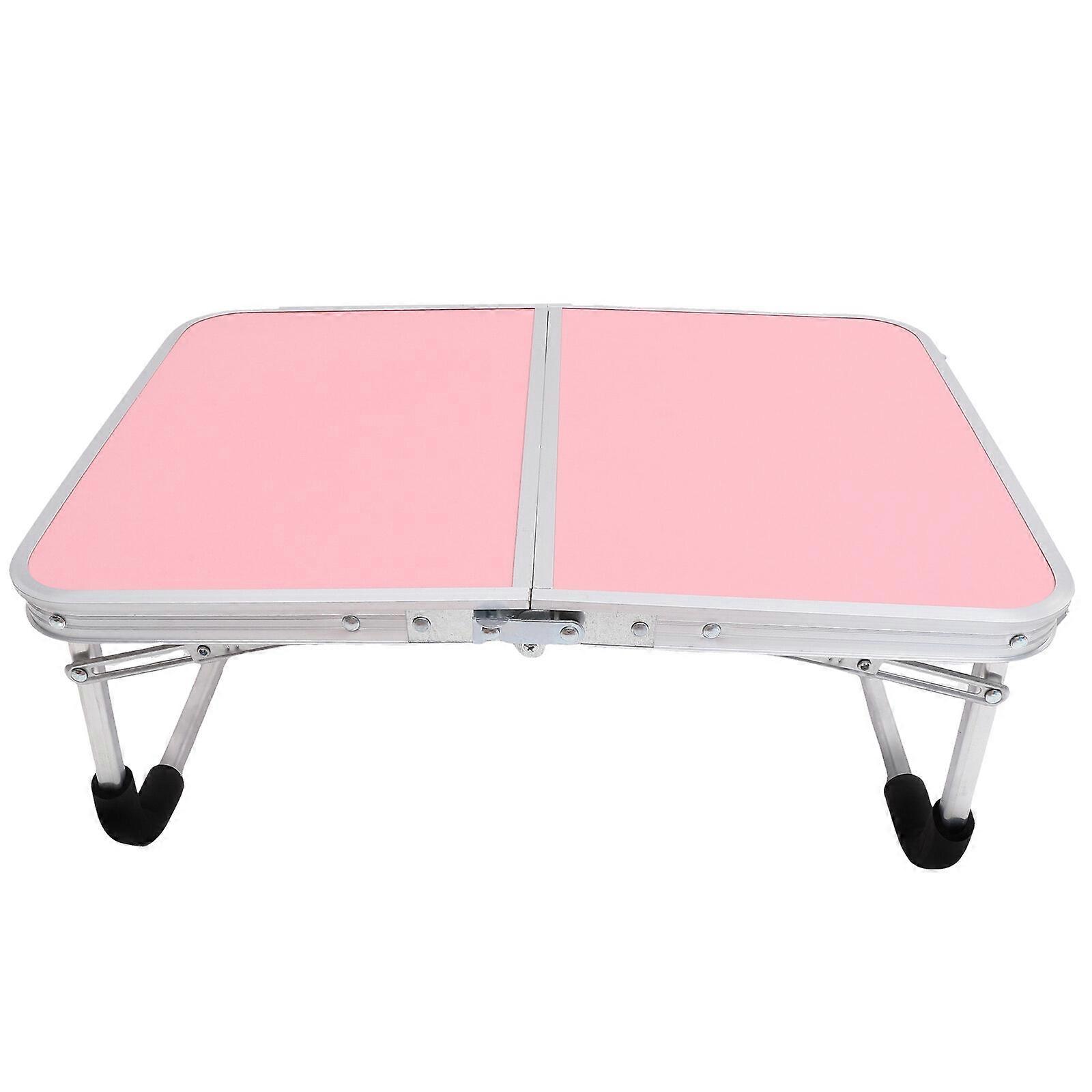 Folding Table Metal Small Folding Side Table Portable Dorm Desk Outdoor Metal Table