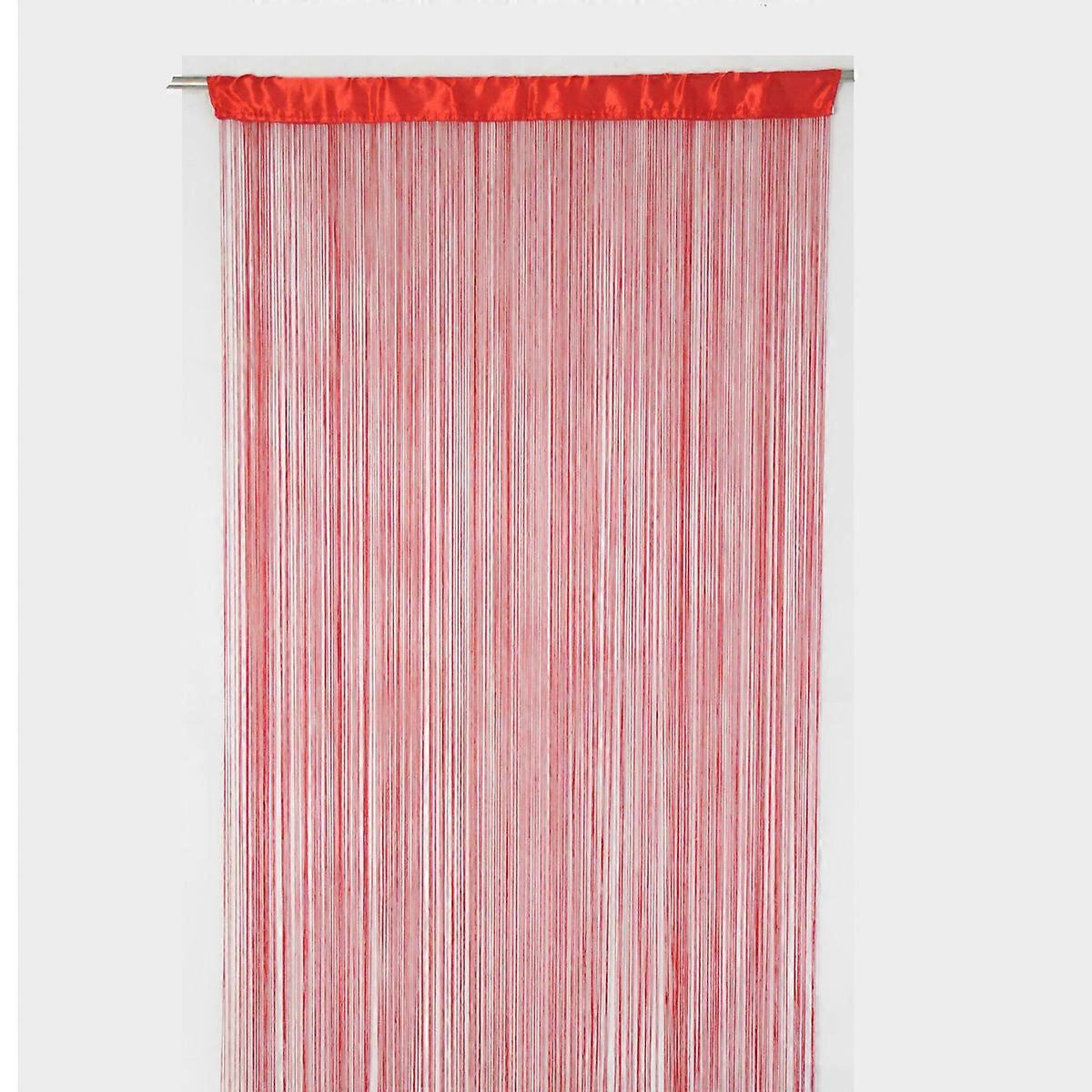Interior designer - Guopo Thread Curtain 90x200cm Red