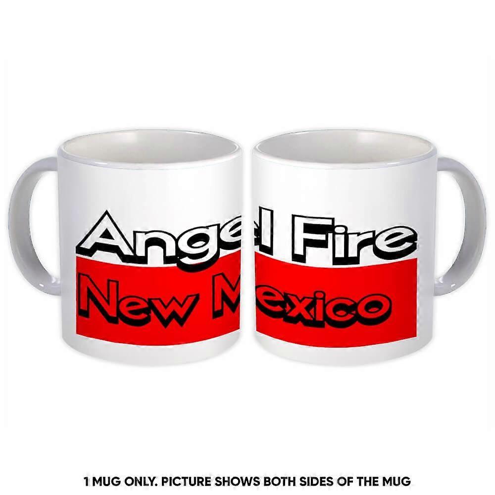 Gift Mug: Angel Fire New Mexico Rectangle