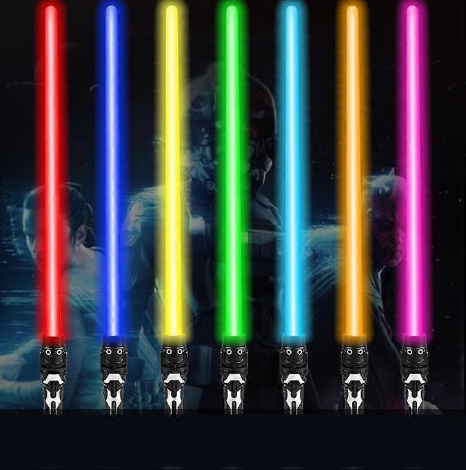 Led Light Swords With Sound And Telescopic Handle