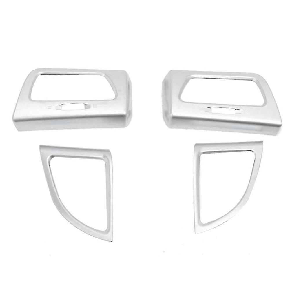 4pcs Abs Chrome Car Front Air Outlet Air Condition Vent Trim Panel Cover For /cr-v 2012-2016