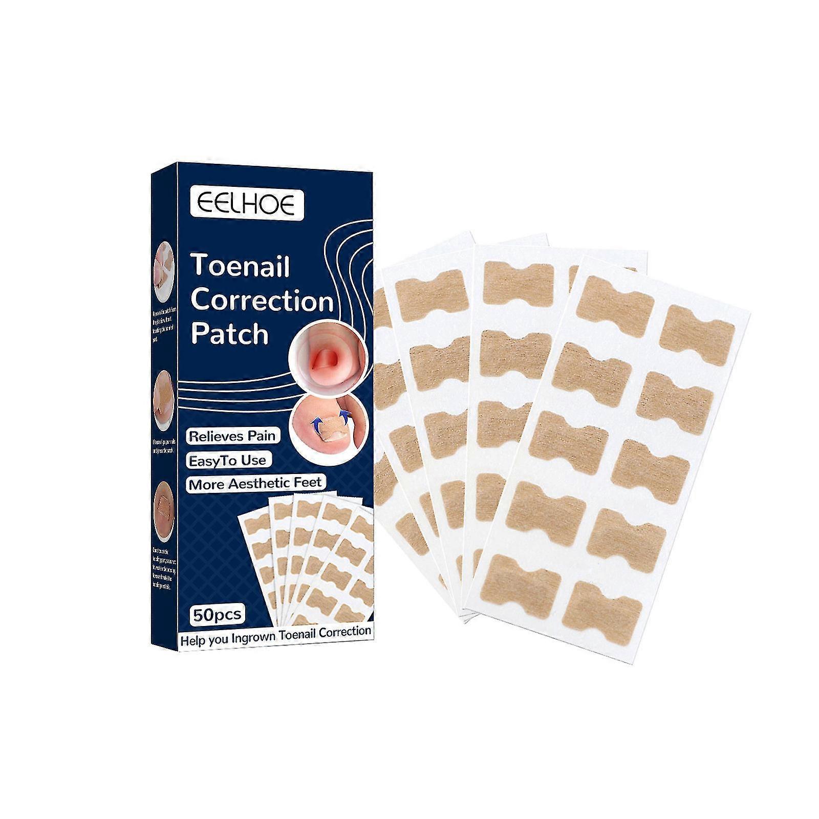 Ingrown Toenail Sticker With Toenail Planer Tool Toenail Correction Patch Toe Correction Sticker No Glue Nail Corrector Patch Pedicure Tool